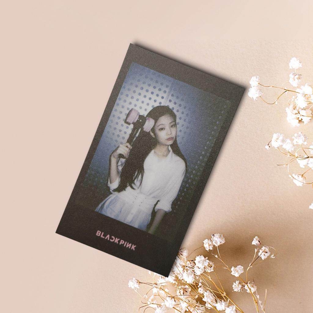 BLACKPINK LIGHTSTICK - Ver BLACK - Giấy Cứng C300 - Cán Màng Bảo Vệ