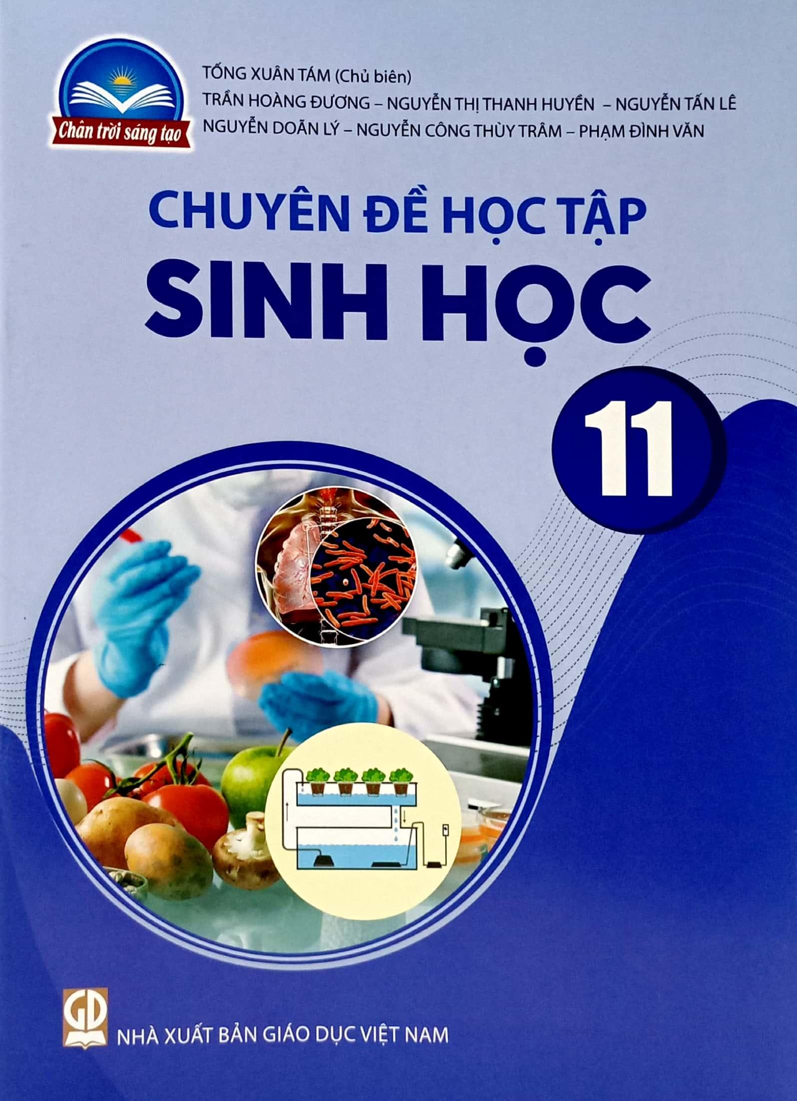 Chuyên Đề Học Tập Sinh Học 11 (Chân Trời Sáng Tạo) (2023)