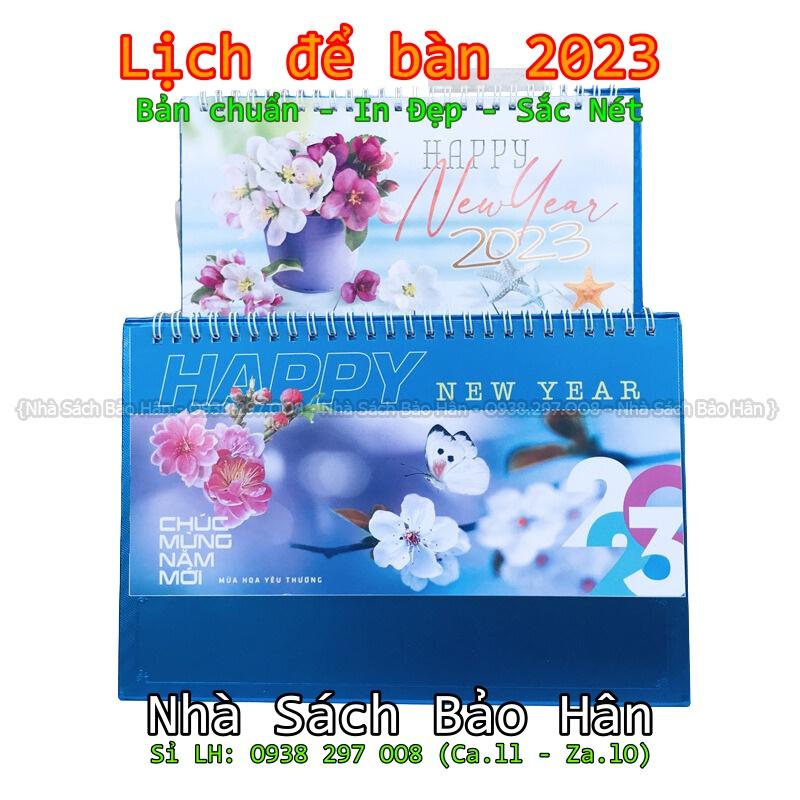 Lịch để bàn 2023, lịch kiểu chữ A ( khổ 16.6mx23cm và khổ 24x16cm) có nhiều mẫu chọn - GIAO NGẪU NHIÊN MẪU ẢNH