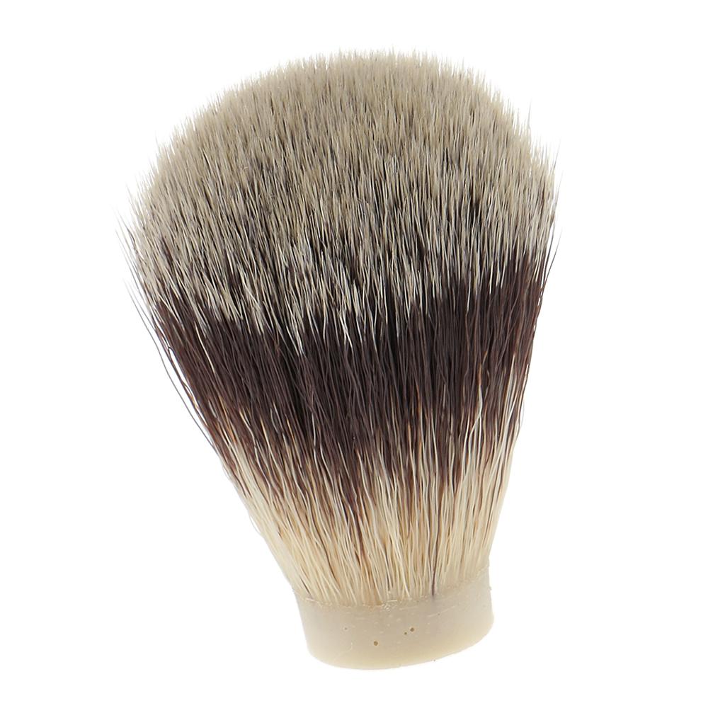 Soft Fluffy Nylon Shaving Brush Shave Replacement Knot For Men Salon Barber Hair Ramoval Cutting Dust Cleansing