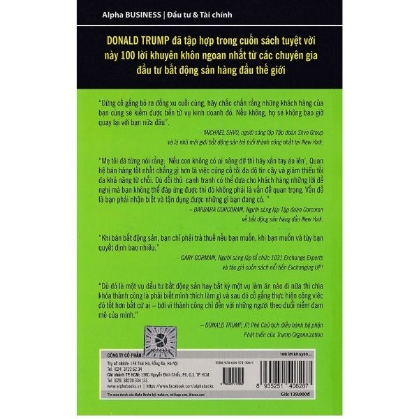 100 Lời khuyên Đầu Tư Bất Động Sản Khôn Ngoan Nhất