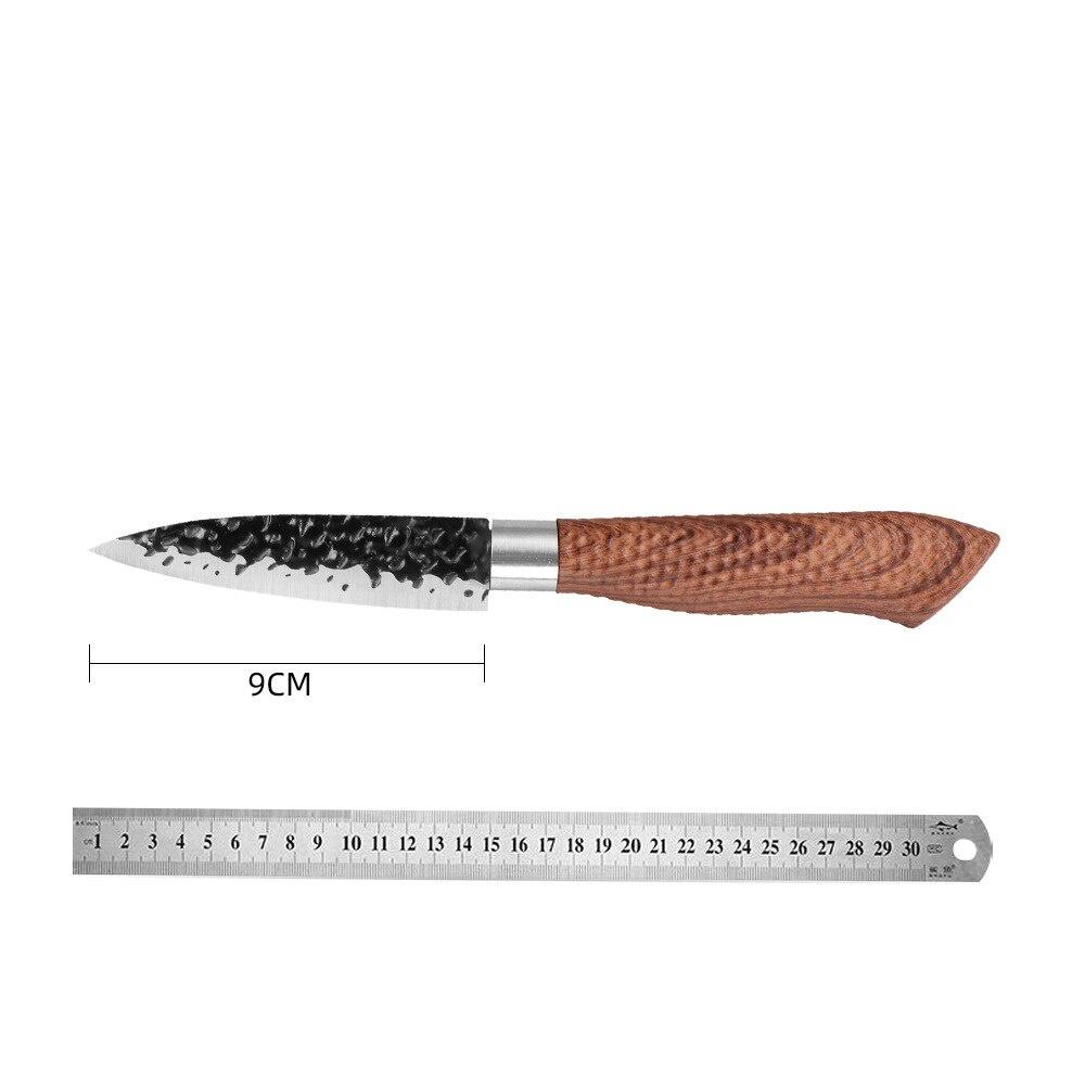 Kitchen knife Chef Knives Japanese High Carbon Stainless Steel Imitation Damascus Sanding Laser Knife Kitchen knife set