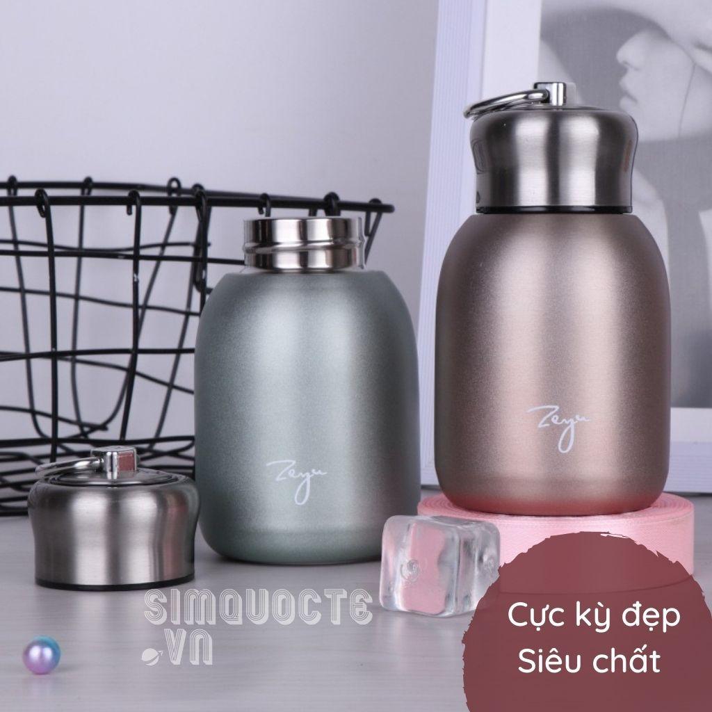 Bình giữ nhiệt thép không gỉ 300ml vintage