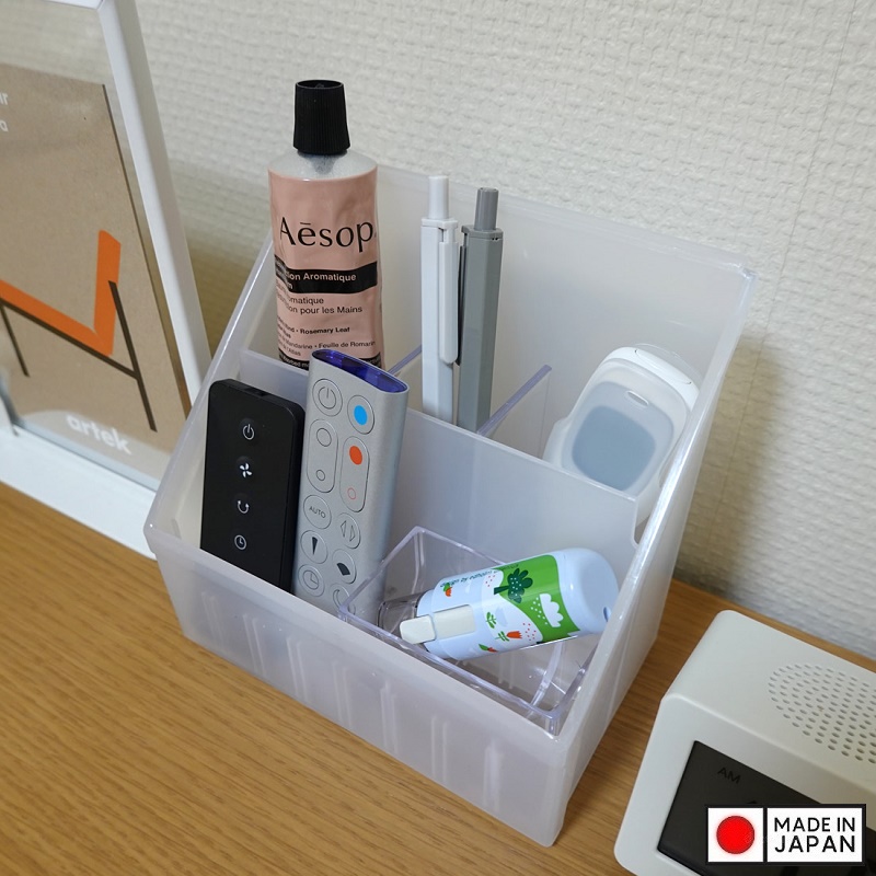 [CHÍNH HÃNG] Khay đựng đồ đa dụng 2 ngăn Yamada Desk Labo - Hàng nội địa Nhật Bản | Made in Japan