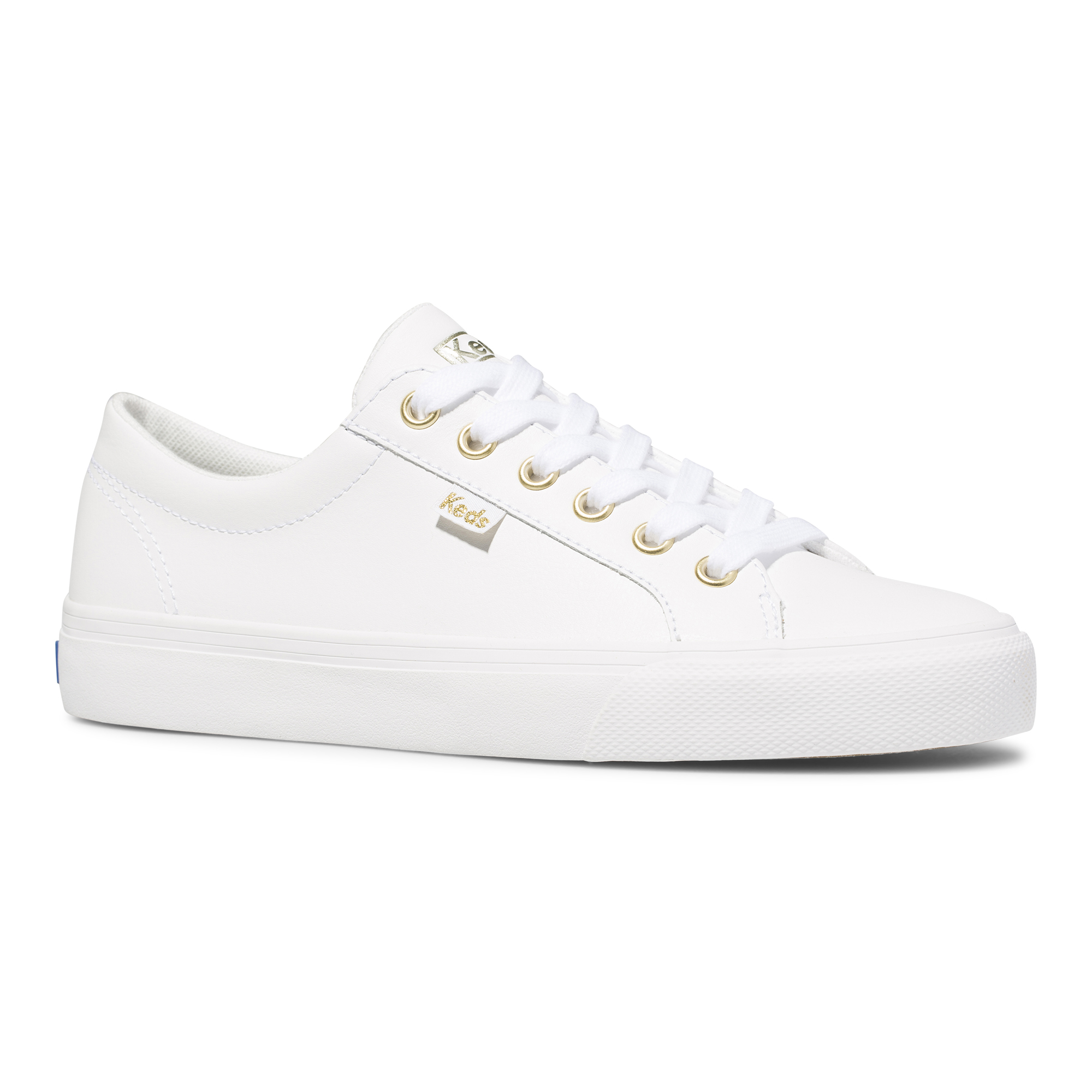 Giày Thể Thao Keds Nữ- Jump Kick Leather White- KD063681