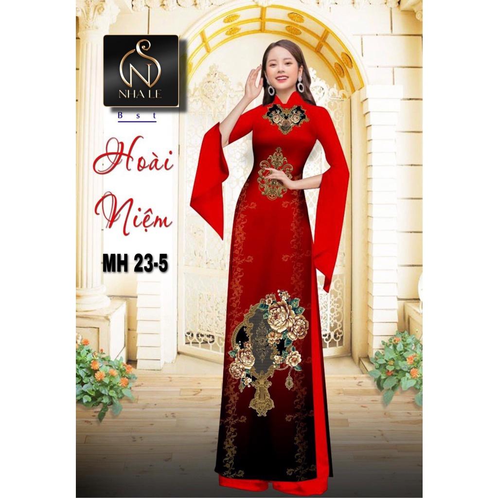 VẢI MAY ÁO DÀI BST HOÀI NIỆM ĐÍNH ĐÁ