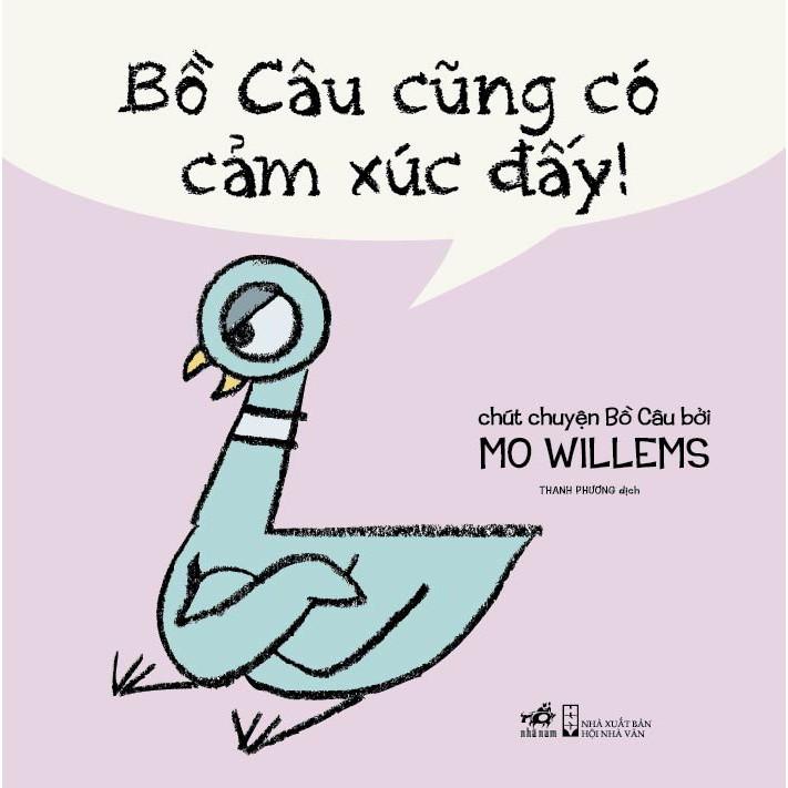 Sách - Bồ câu cũng có cảm xúc đấy! (tặng kèm bookmark thiết kế)