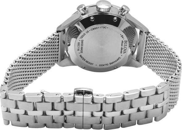 Đồng Hồ Nam Dây Kim Loại BULOVA 63C116 (41mm) - Bạc