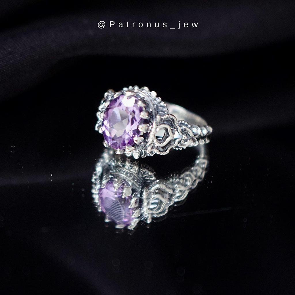 Nhẫn Birthstone Vintage Mệnh Thổ Hoả NBVMUL21A Patronus