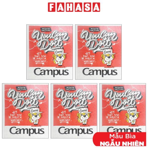 Combo 5 Tập Street A5 4 Ly Ngang 96 Trang ĐL 70g/m2 - Campus NB-ASTR96