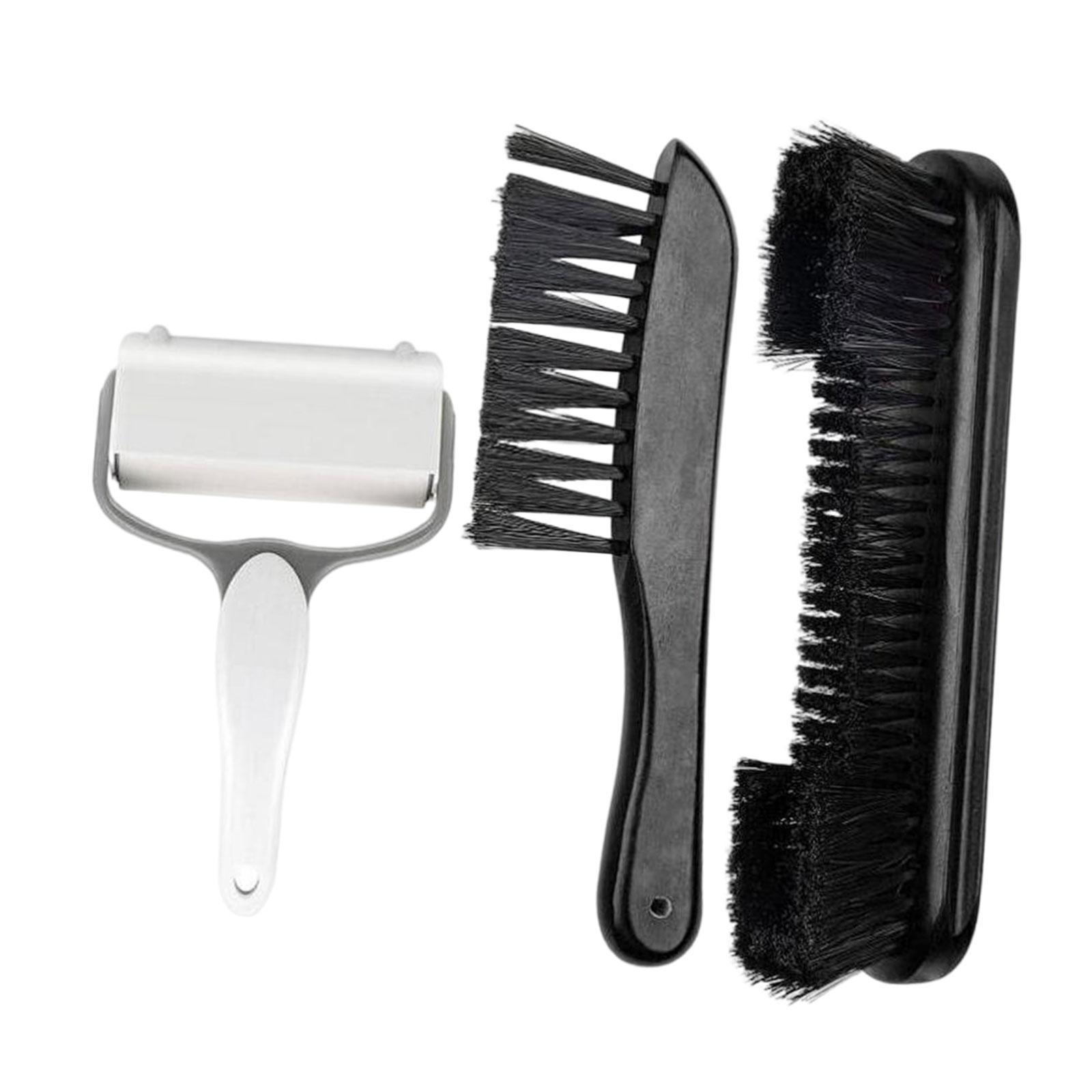 Pool Table Brush Set, Billiards Table Brush Pool Snooker, Portable Cleaning Tool Wood Handle, Nylon Brush for Indoor Outdoor Billiard Accessory