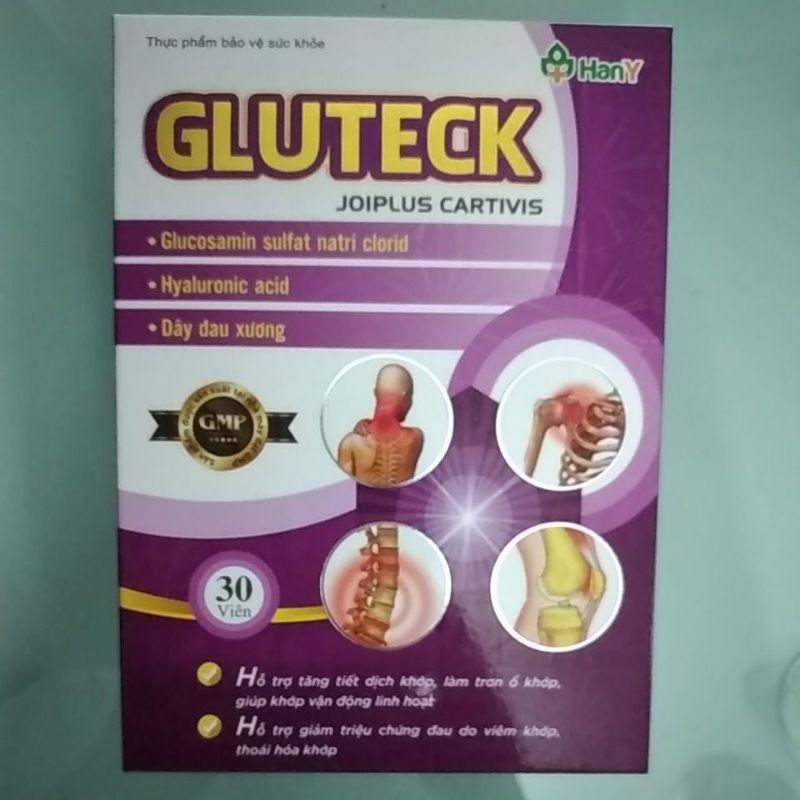 GLUTECK JOIPLUS CARTIVIS - Viên bổ khớp lọ 30 viên