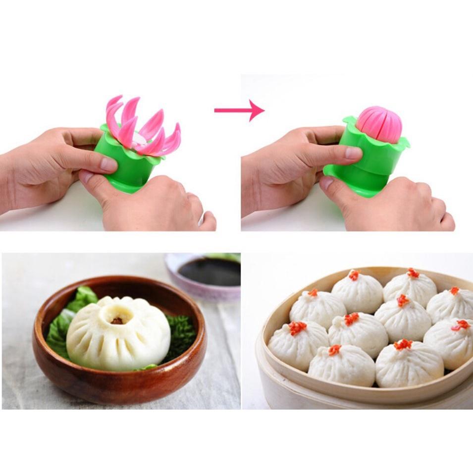 Khuôn Làm Bánh Bao Hình Hoa Sen Loại Lớn