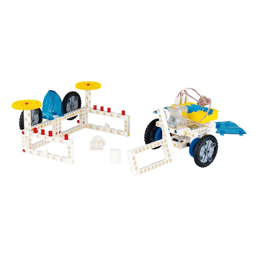 Đồ Chơi Lắp Ráp Gigo Toys – Mô Hình Điểu Khiển Từ Xa Vương Quốc Xe Cơ Giới 7335R (151 Mảnh Ghép)