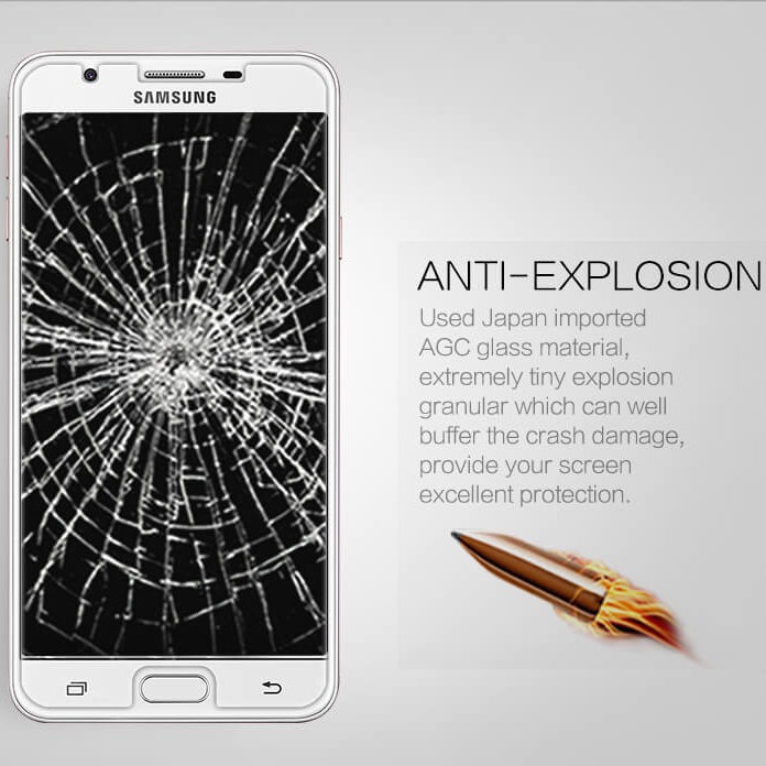 Miếng dán kính cường lực Samsung Galaxy J7 Prime hiệu HOTCASE HBO - hàng nhập khẩu