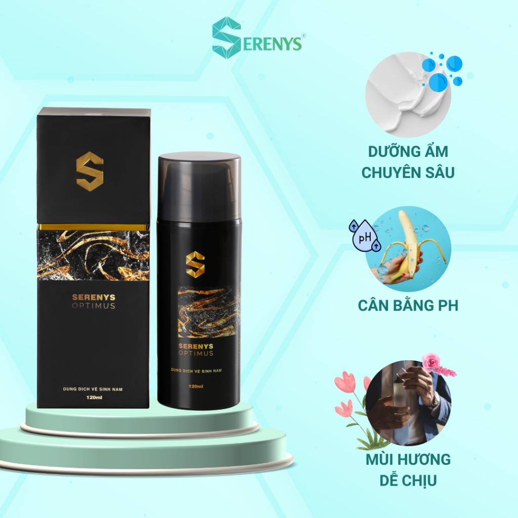 Combo 2 Gel vệ sinh nam &amp; Tăng cường sinh lý nam Serenys ( Optimus + Forhims)