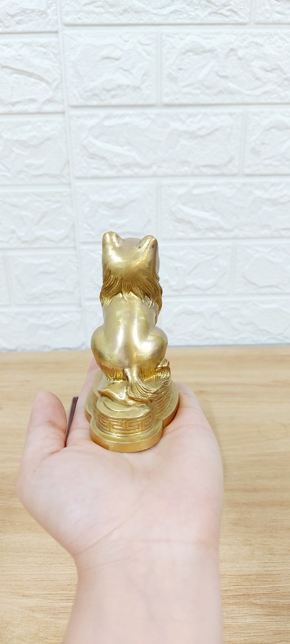 Tượng Mèo Phong Thủy Bằng Đồng