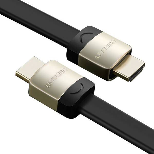 Cáp HDMI Dẹt mạ vàng Ugreen 4K*2K, 3D - Hàng chính hãng