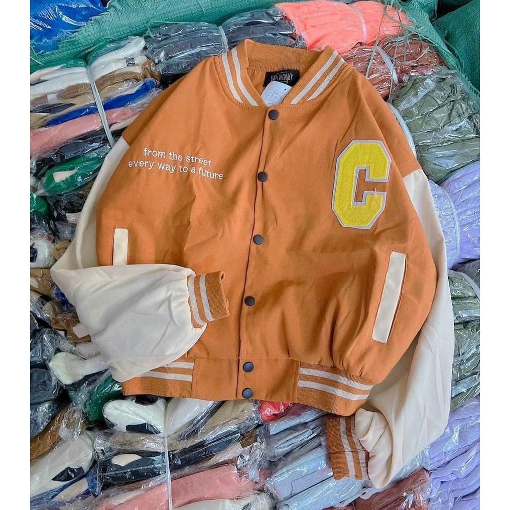 ÁO KHOÁC NHUNG LỬNG CHỮ C KIỂU DÁNG BOMBER CROPTOP DÀY DẶN MỚI
