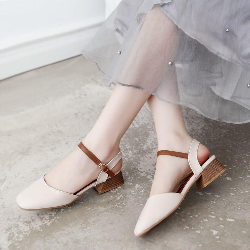 (sale)giày sandal tiểu thư điệu đà