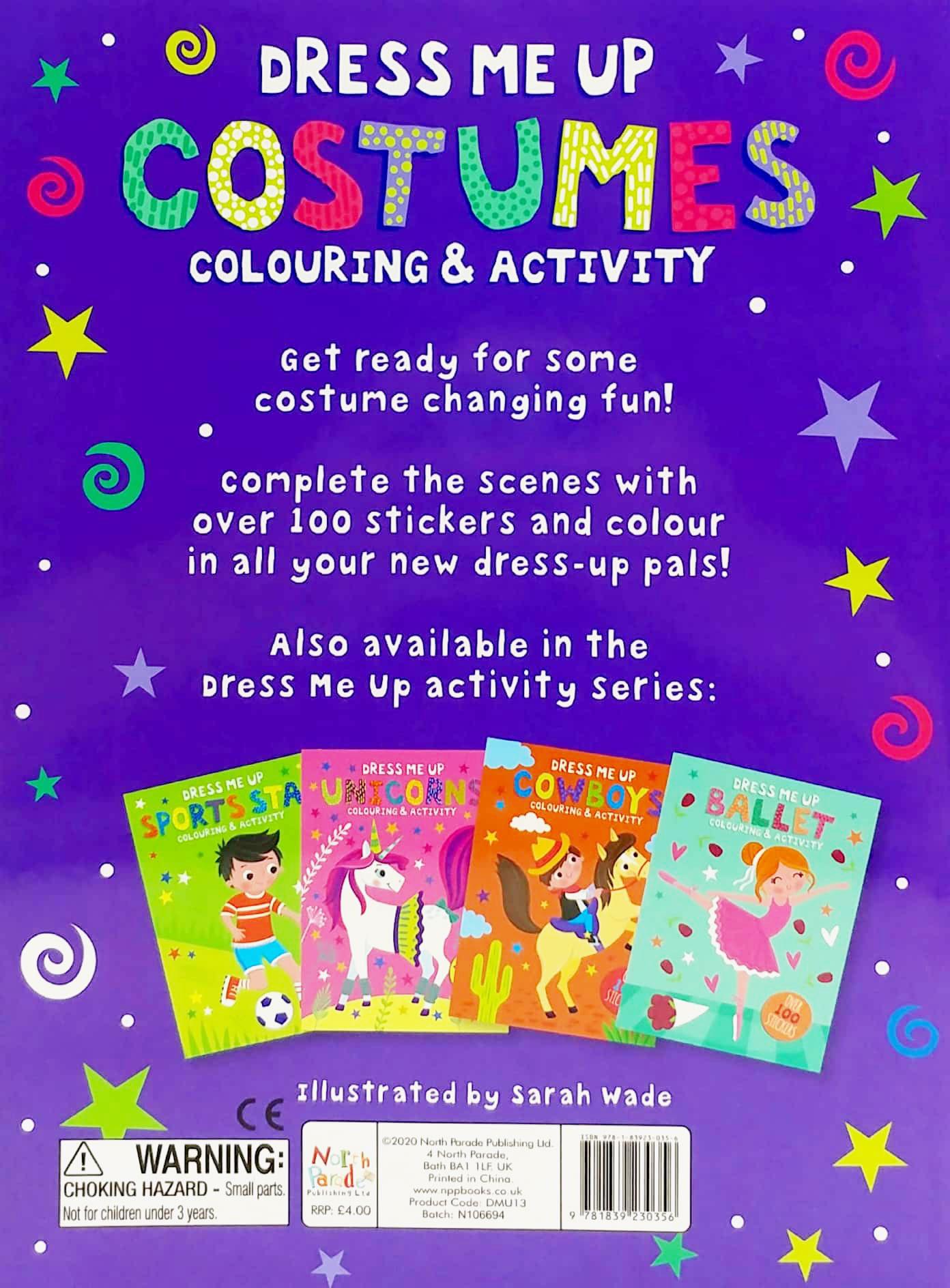 Dress Me Up: Costumes - Colouring &amp; Activity