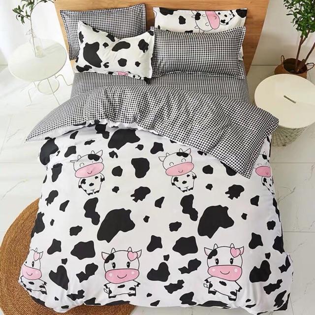 Set Cotton Poly Con Bò Sữa Hàng Nhập Nguyên Set