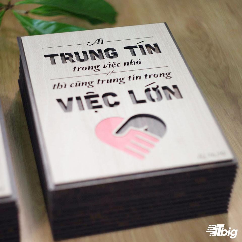 Tranh công giáo TBIG-CG004: Ai trung tín trong việc nhỏ thì cũng trung tín trong việc lớn