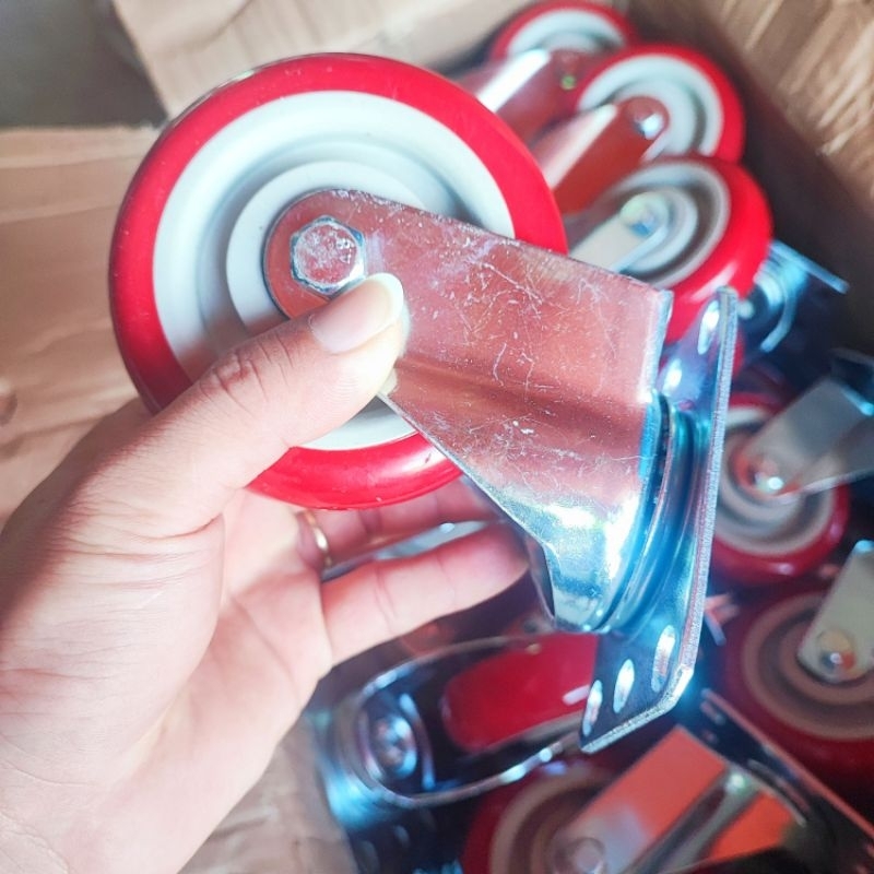 Xả kho lấy tương tác .. bánh xe đẩy hàng , bánh xe chịu lực nhựa cho tủ âm thanh sự kiện phi 10 có bi trục xoay giá 1 bánh
