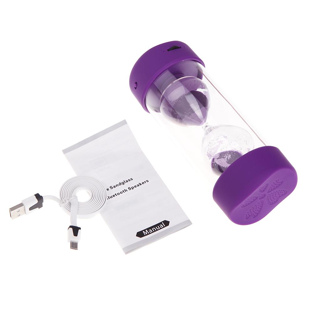 Đồng hồ cát Bluetooth Loa hẹn giờ Micrô Stereo TF Khe cắm thẻ nhớ Đa năng Thời trang