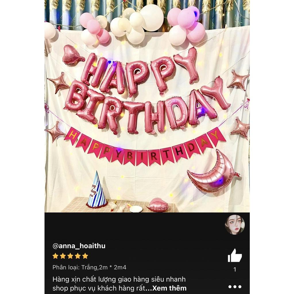 Phông Nền chụp sinh nhật trơn happy birthday Chụp Ảnh Mẫu vải trơn, background chụp ảnh quần áo lookbook