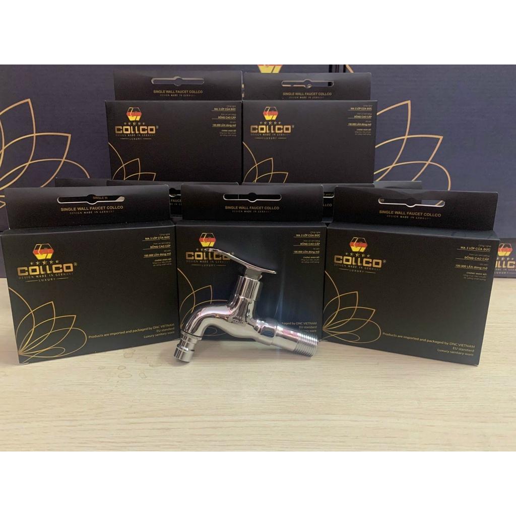 Vòi Gạt Đồng Cao Cấp COLLCO Mạ Crom-V1208