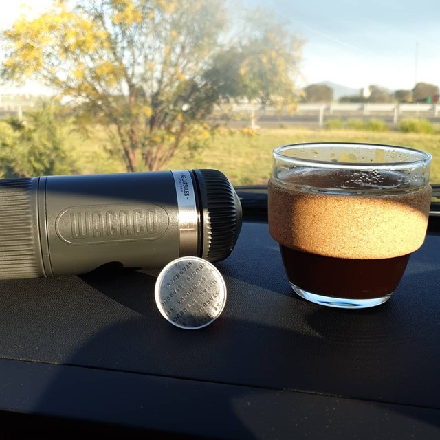 Phụ kiện NS Adapter-nespresso Compatible - Bộ phụ kiện cà phê viên nén Nanopresso - Hàng Chính Hãng