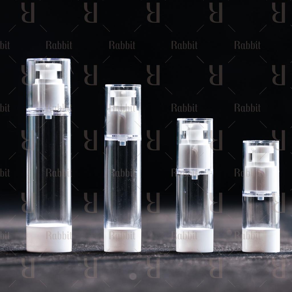 Chai nhỏ giọt hút chân không trong suốt Rabbit Lab 5ml, 10ml, 15ml, 30ml, 50ml, 100ml