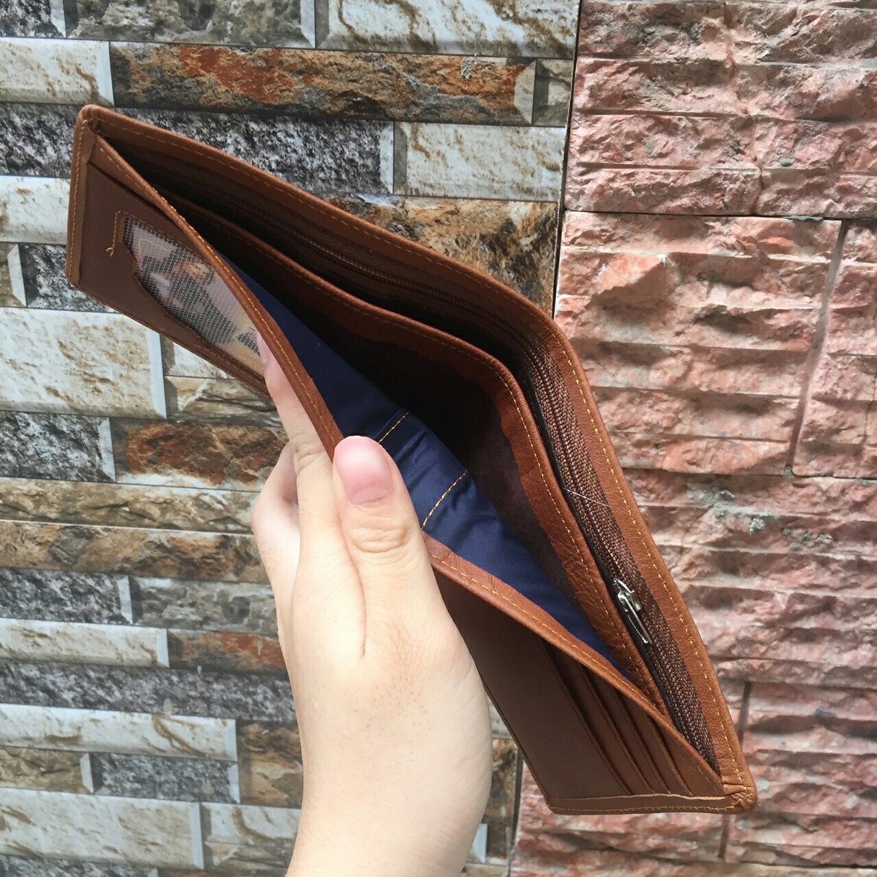 Ví Da Bò Sáp Cao Cấp