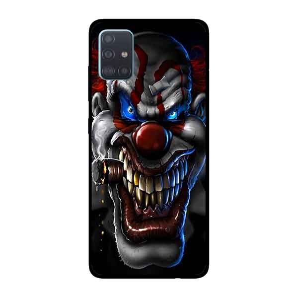 Ốp Lưng in cho Samsung Galaxy A71 mẫu Gã Hề Hút Thuốc - Hàng Chính Hãng