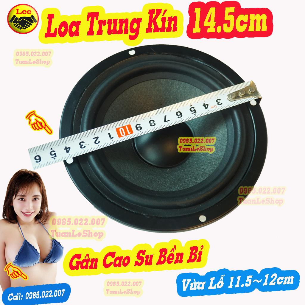 Loa Trung Kín 14cm Hồng Kỳ, Loa Mid 14cm- Hay Loa Trung 12 – Giá 01 Loa Mid 12 Màng Xám