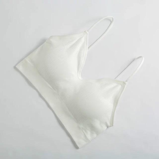 Áo Ngực Nữ - Áo Lót Nữ - Bra Yoga gym Thoáng Khí Len Tăm Dây Mảnh Sexy Gợi Cảm