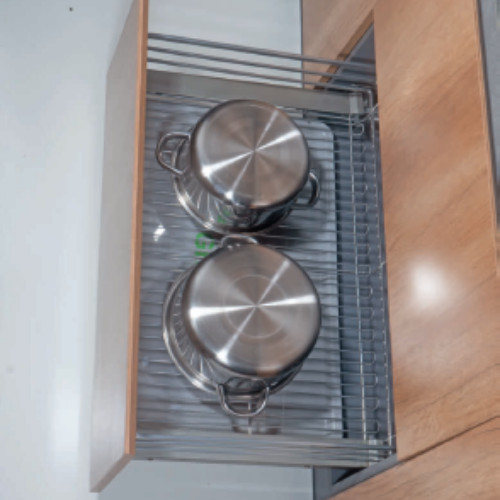 Kệ Đựng Xoong Nồi Hợp Kim Sơn Nano Grob - Hàng Chính Hãng - GBP-80