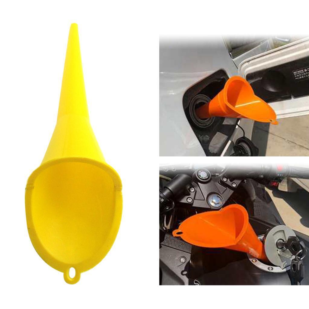 4X Motorcycle Boat Flexible Large Funnel Oil Water Gas Fuel Funnel