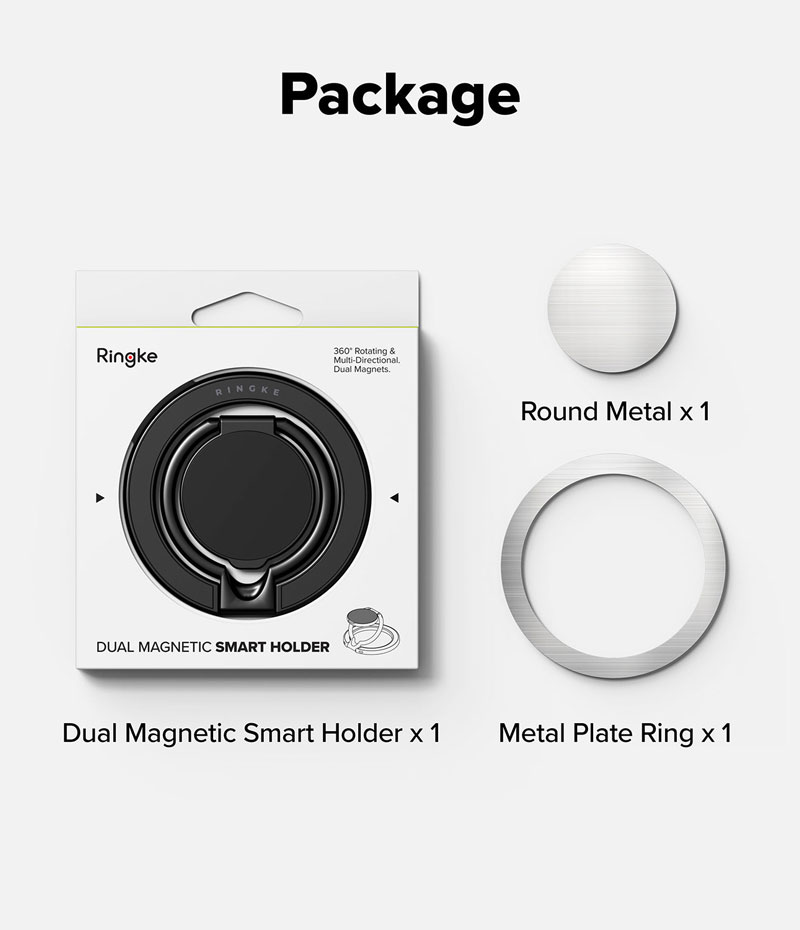Giá đỡ từ tính RINGKE Dual Magnetic Smart Holder - Hàng Chính Hãng