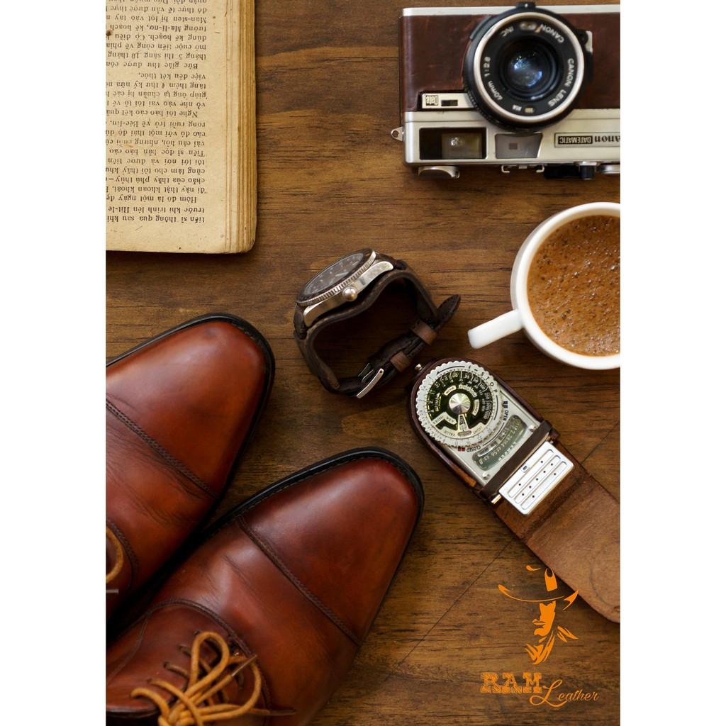 Combo dây đồng hồ RAM Leather classic 1950 + B2