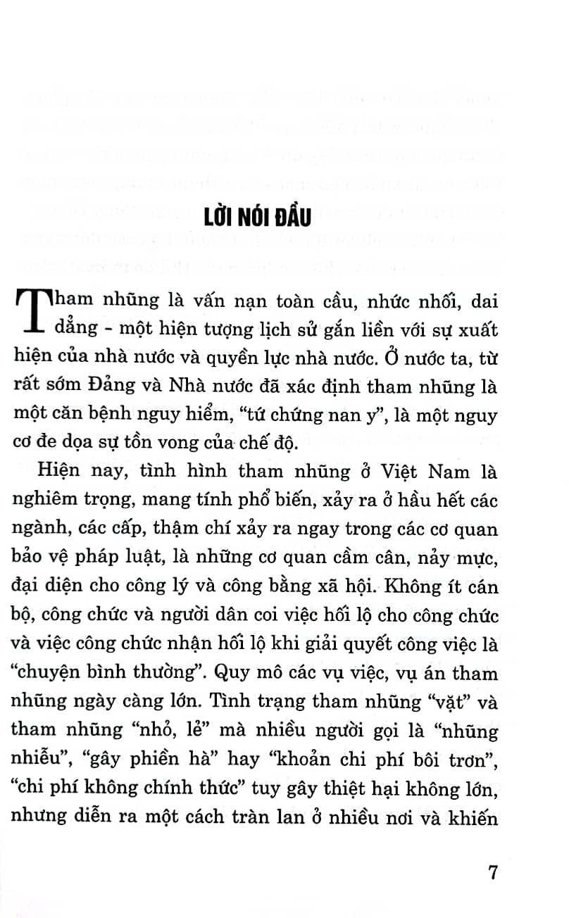 Tham nhũng và hoạt động của Công an nhân dân trong đấu tranh phòng, chống tham nhũng ở Việt Nam