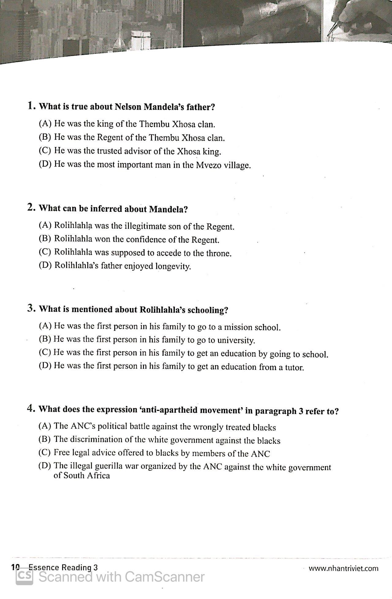 Sách Longman Essence Reading 3 (Kèm file MP3)