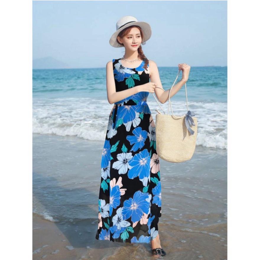 Đầm Váy Nữ Maxi Hoa Duyên Dáng - MH035