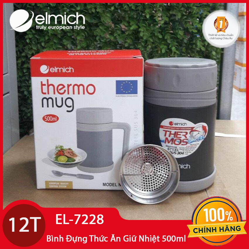 Bình Đựng Thức Ăn Hút Chân Không Elmich EL7228 – 2247228 500Ml