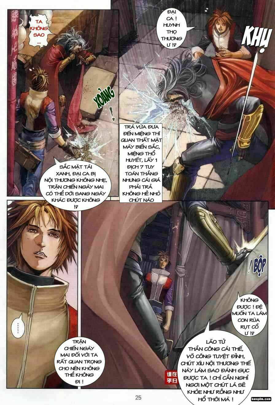 ôn thuỵ an quần hiệp truyện chapter 18 23