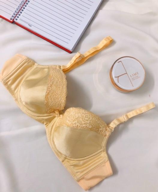 ÁO NGỰC TRƠN PHỐI REN KHÔNG MÚT CÓ GỌNG