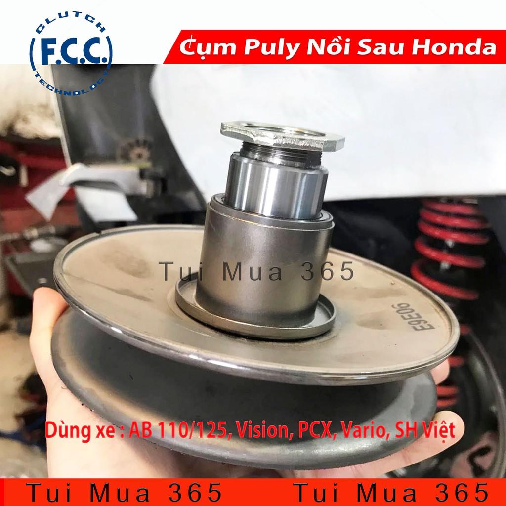 Bộ Puly FCC Nồi Sau Xe Air Blade, Vision, PCX, Vario, SH Việt