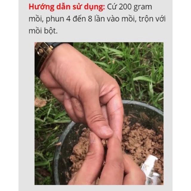 thuốc dụ cá ăn dạng xịt hót nhất 2020 TINH DẦU XỊT DỤ CÁ TRẮM, TRÔI. CHÉP, MÈ 1 lọ siêu nhậy y hình ( giá siêu khuyến mạ