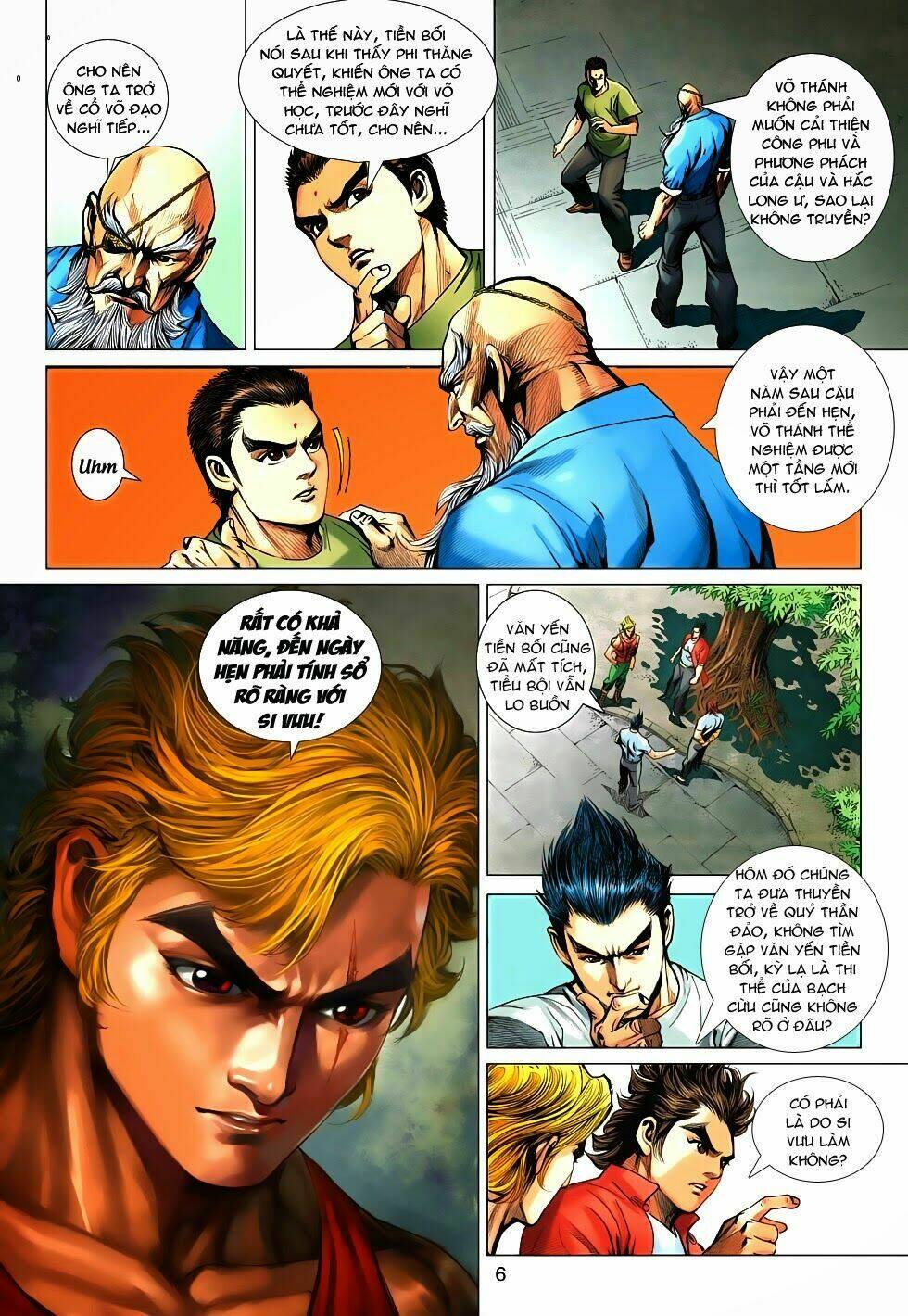 tân tác long hổ môn chapter 620 6
